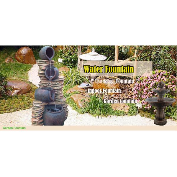 Customized Carved Natural Rock Water Fountains For Garden Ornaments