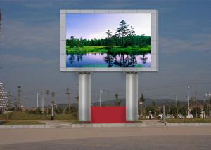 China SMD P8 Outdoor Advertising Led Display Screen Double Pillar Type 40x20 dots wholesale