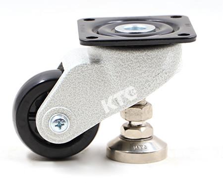 Quality Light Duty 55MM 800kg Adjustable Height Swivel Casters for Conveyor belt for sale