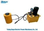 China Hollow Plunger Hydraulic Cylinders Double Acting Central Solid Hydraulic Jack wholesale