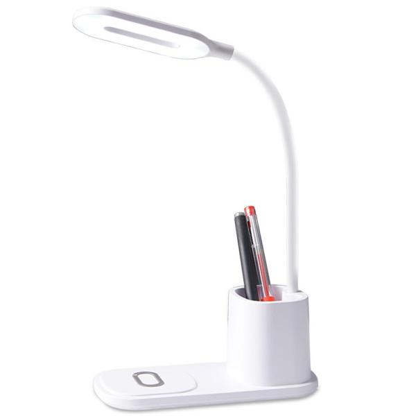 Quality QI 10W LED Lamp Wireless Charger With adjustable 3 Color Modes for sale