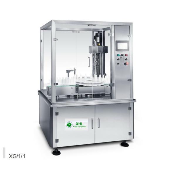 Rotary 80 BPM 2000kg Glass Bottle Filling Line