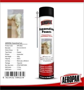 China High Temp PU Foam Sealant Expanding Tube Foam For Filling Wall / Window / Pipe wholesale