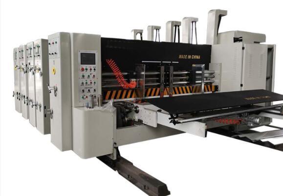 Quality Die Cutter Rotary Flexo Printer Slotter Die Cutter Machine 18mm Thick Cardboard for sale
