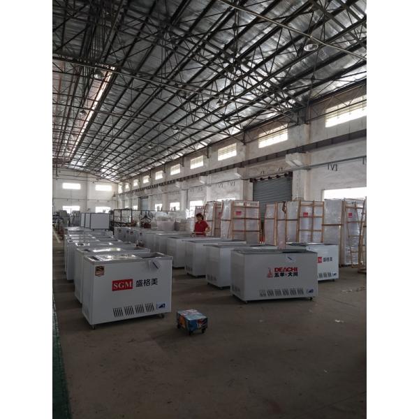 Commercial Ice Cream Showcase Display Freezer Cabinet Island Type