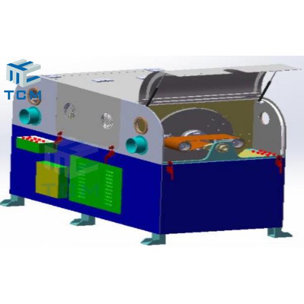 Steel Metal Wire Rods Sanding Belt Descale Grinding Machine Wire Polishing Machine