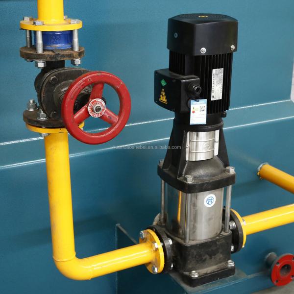 Silver/Green Sewage Separation Pretreatment with Dissolved Air Flotation Machine