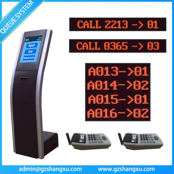 Quality 17 inch High Quality Bank Wireless Queue Management System with Best Software for sale
