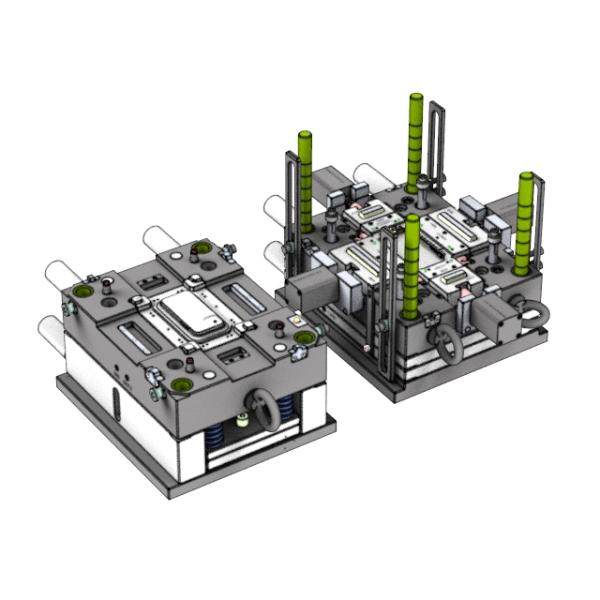 OEM / ODM Insert Injection Molding Transparent Middle Frame (1*1) Mold Making No.22448-C