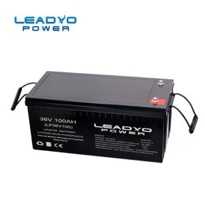 China 36v 100ah Deep Cycle Battery , Lfp Rechargeable Lithium Battery wholesale
