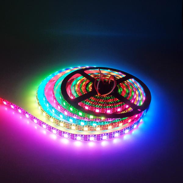 Black White PCB Ws2812b Led Light Strip IC Multi Model Addressable Led Tape