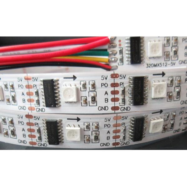 5050 smd high brightness full color dmx control dmx512 led strip