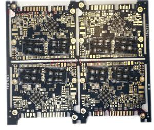 China Immersion Gold SSD Circuit Board PCB 4 Layer FR4 TG150 For Solid State Disk wholesale