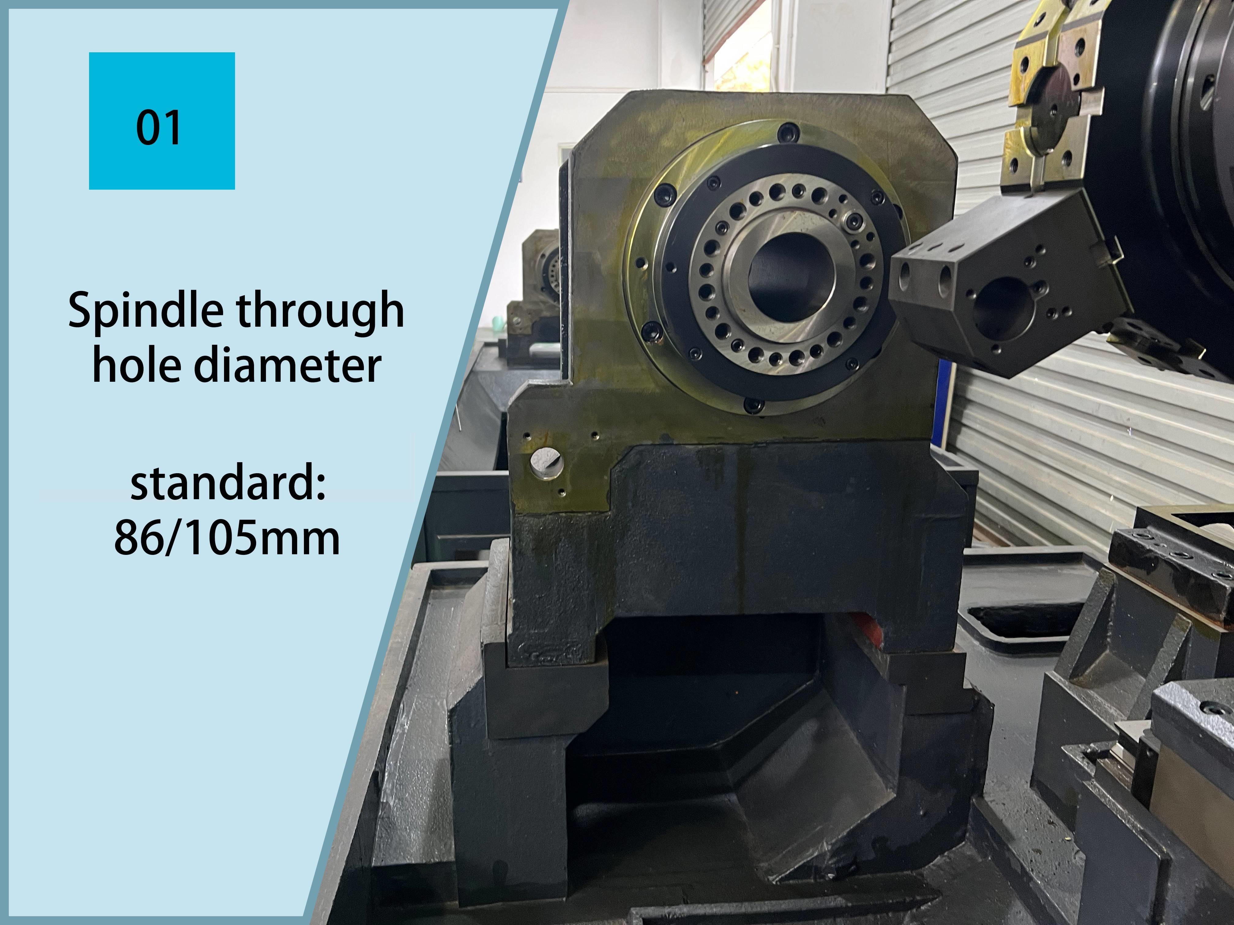 5810S Heavy Duty Slant Bed CNC Lathe Machine With 580mm Swing 1000mm Length