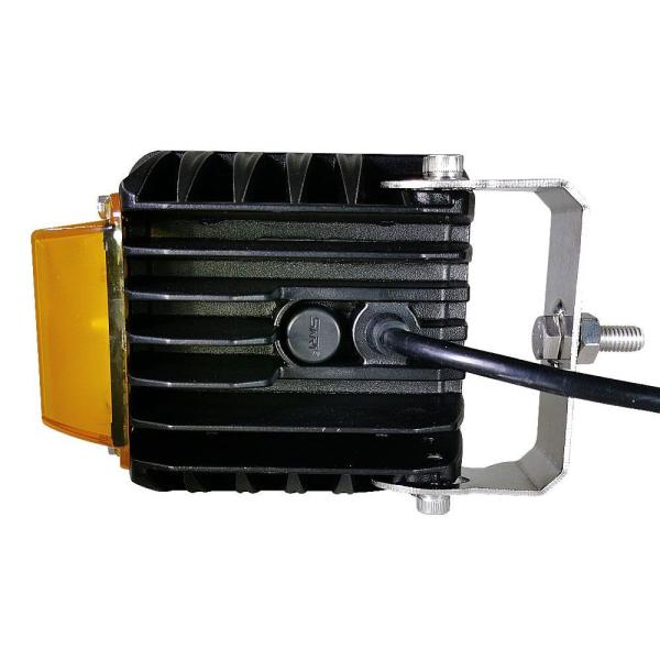 White / Blue LED Square Work Light 75W LED Spotlights For Tractors