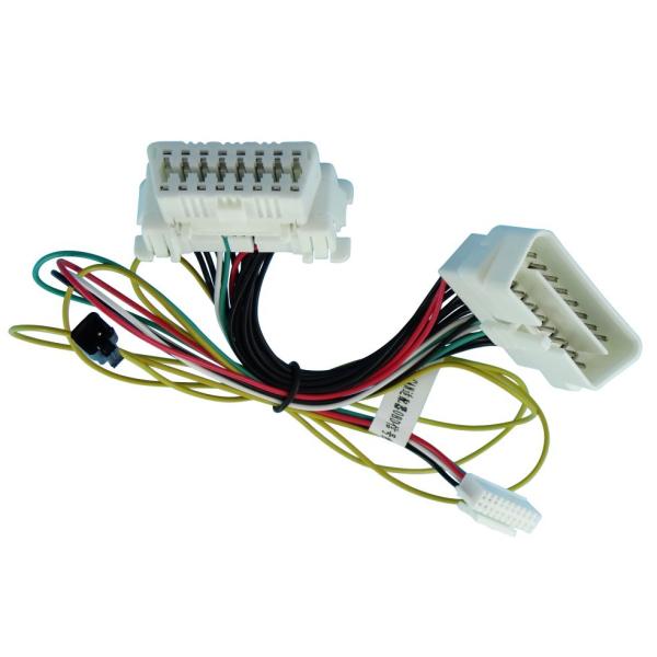 Automobile Data Transfer Converter 4 Pin Male to 16 Pin Female OBD Wire Harness Car Diagnostic Tool