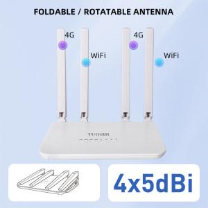 Cat 4 Antenna CPE FDD TDD 4G Modem Wireless Router LTE Wifi Module With Sim Card Slot