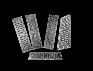 China Asymmetric Multi Lens Array UV Resistant PC Optical Material wholesale