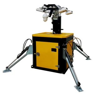 China 4*200W LED Mobile Surveillance Unit Customizable Cube Light Tower wholesale