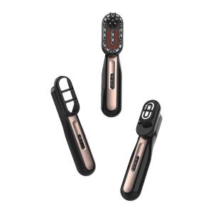 China Multifunctional Electric Massage Comb Smart EMS Vibration Red Blue Light Face Body Skin Care Hair Growth wholesale