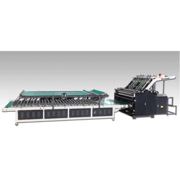 semi-automatic flute laminator for corrugated paperboard
