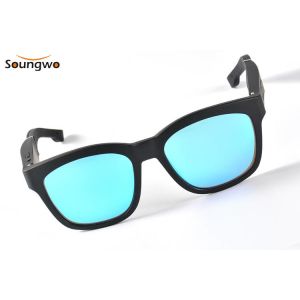 China Noise Canceling Smart Bluetooth Sunglasses UV Protection With Speakers wholesale