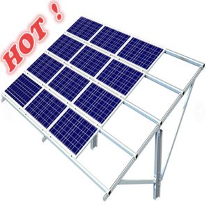 China Anodized Aluminum 20 Panels Solar Ground Mount wholesale