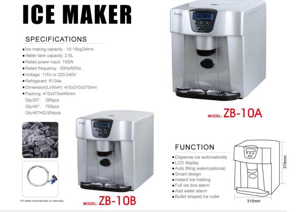 Quality Portable Ice Maker and Cool water Dispenser 2in1 for sale