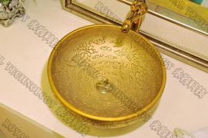 Ceramic PVD  Coating Equipment  , Ceramic TiN Gold Basin Ion Plating System, PVD gold plating machine on Glass, ceramic