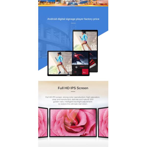 43 Inch Infrared Interactive Touch Screen Display Monitor for Advertising and Query