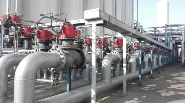 Quality Casting Material Pneumatic Control Valve , Pneumatically Operated Control Valve for sale