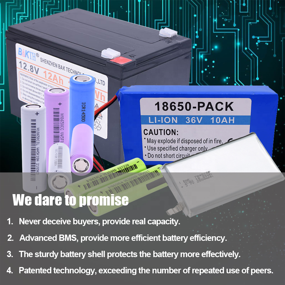 Customized 763448A-1S2P-2M 3.7V 2600mAh Rechargeable Lithium Ion Battery Pack for Snow / Ski Boots