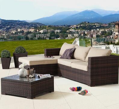 Hot Patio sofa sets design Outdoor garden PE Rattan wicker Furniture