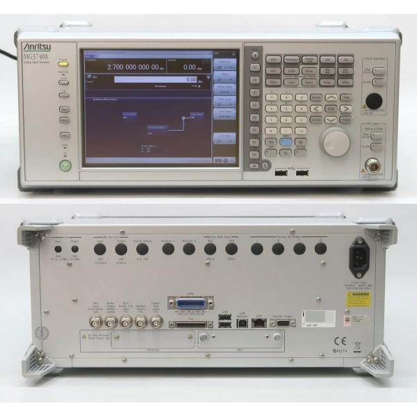 100 kHz–6 GHz Analog Signal Generator Anritsu MG3740A –140 dBc/Hz Phase Noise Fast 600 µs List Switching