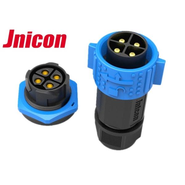 High Current Waterproof Plug Socket , Aviation 50A Circular Industrial Plug