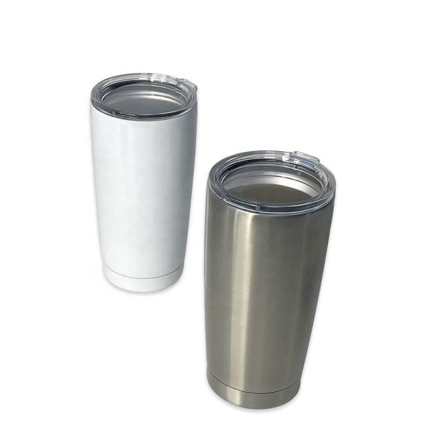 Sublimation Stainless Steel Tumbler 20oz Coffee Travel Mug Cups Insulated Double Wall Blank Sublimation Tumbler