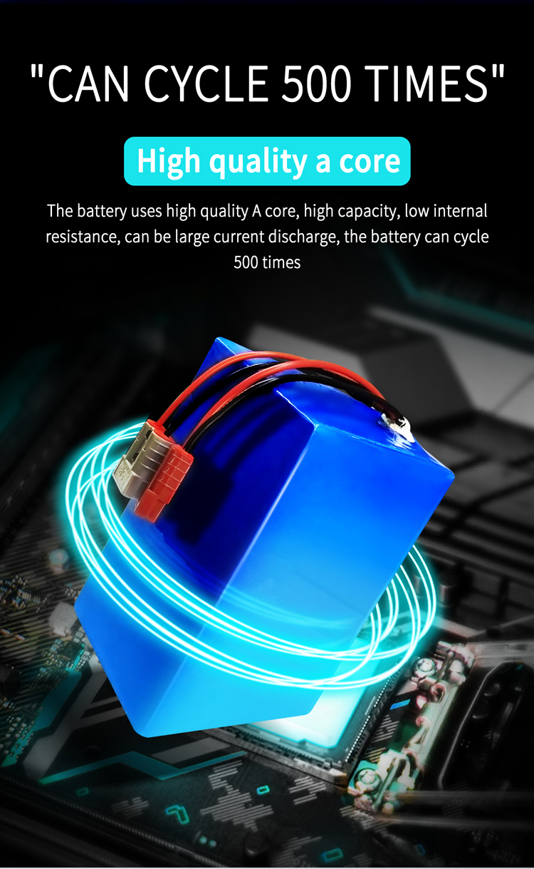 Rechargeable 3.7V 48V 50AH 18650 Car Deep Cycle Battery Drone Toy Car Solar Battery Pack