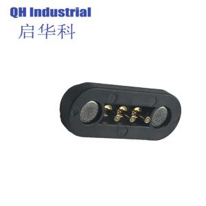 China 3Pin Waterproof Aerospace Connector magnetic pogo pin New Zealand charger Waterproof Automotive Connector on sale