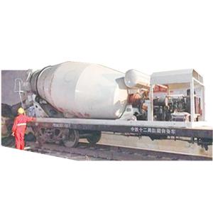 China 38T Railway Freight Wagon Rail Car for Concrete Mixer wholesale