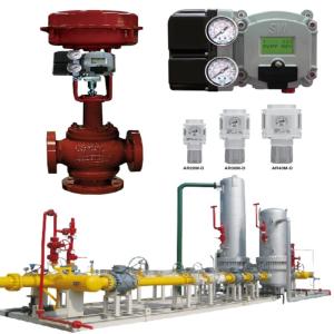 Pneumatic Flow Control Valve With Nodular Ductile Iron Flange Type Connection And Eccentric Rotary Plug Trim