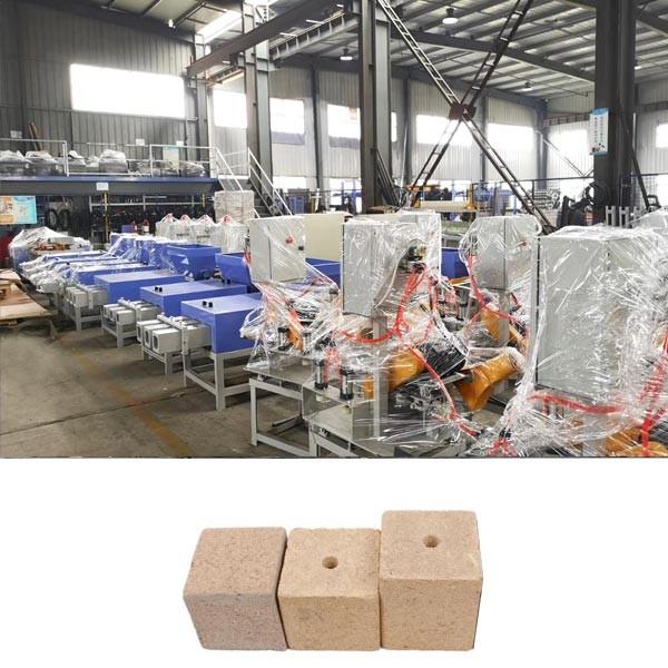 Quality Fumigation Free Sawdust Extruding Pallet Block Machine Automatic for sale