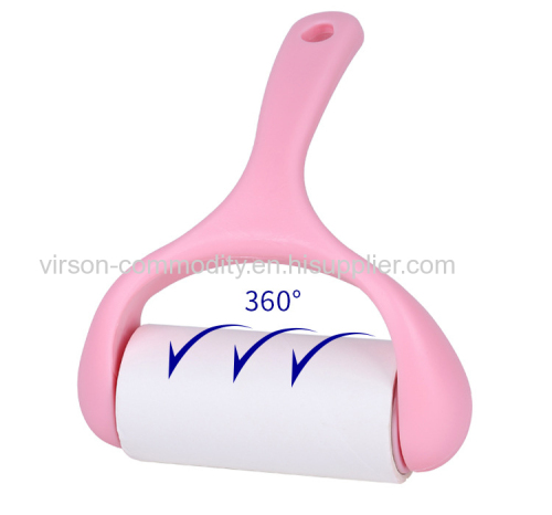 Adhesive Sheet Lint Remover with Handle for Pet Hair Floor Carpets Clothes Furniture