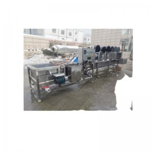 China The machine frame is made of SUS304 stainless steel which is durable large vegetable cutter Water flow cleaning machine Plan B wholesale