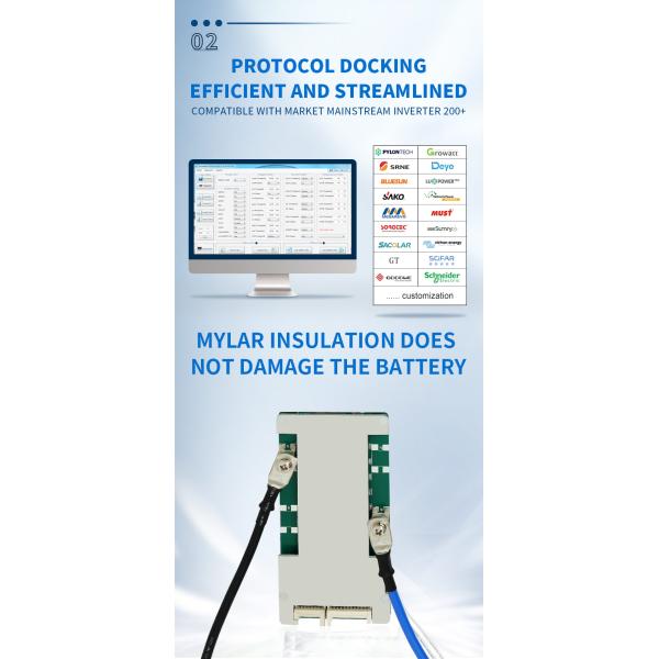KLS Bms: 20s 72v 50a Active Equalizer Balancer for Lithium Li-ion Battery - Efficient Energy Transfer Solution