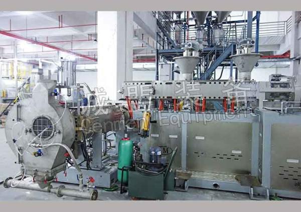 Fully Antomatic Semicon Shield Plastic Pelletizing Equipment Cable Extruder
