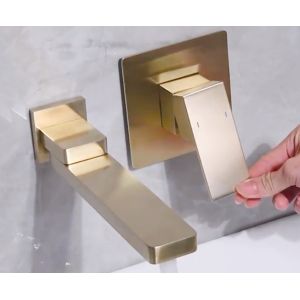 China Wall Mounted European Swing Wash ODM Concealed Basin Mixer wholesale