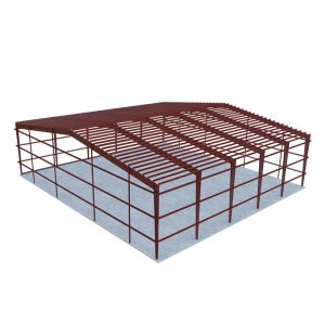 China Industrial Construction Warehouse Steel Structure Factory Long Span Life wholesale