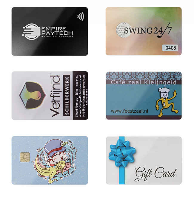 Custom Plastic Membership Card Blank PVC ID Cards Waterproof