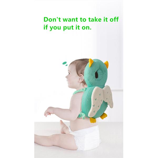 Polyester Cotton Plush Toys Pillows , Anti Fall Pillow Baby 30*19*6cm