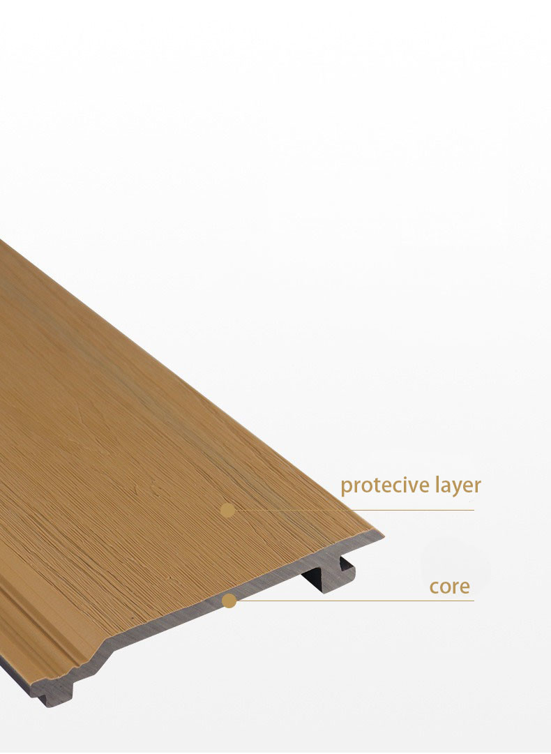 20.5x145mm WPC Cladding Panel for Indoor Outdoor Wall and Floor